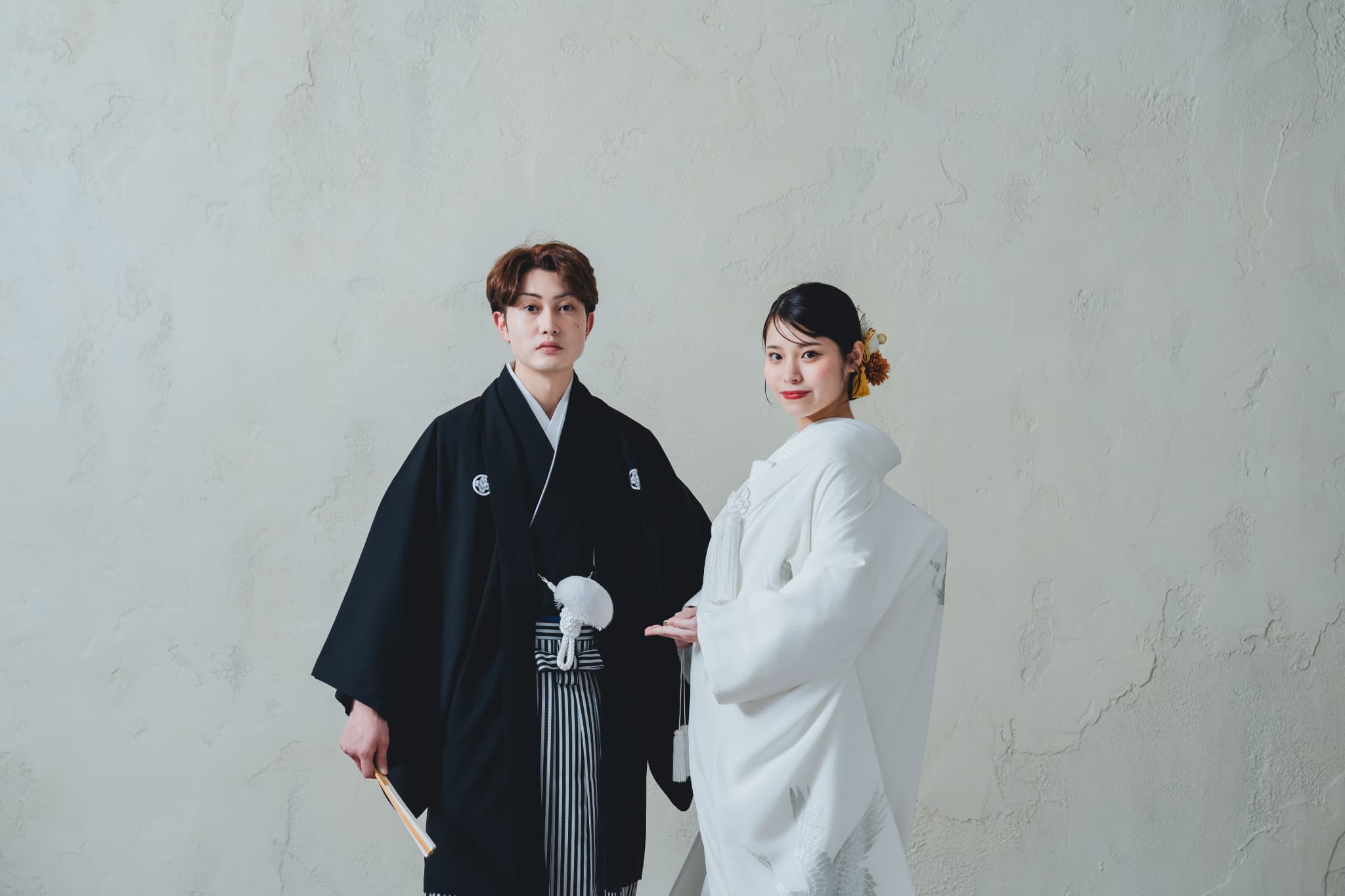 【小さな結婚式お台場店】スタジオでの和装フォト♪